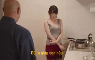 Bố chồng chăm sóc con dâu sau sinh Vietsub ~ Kanako Iioka