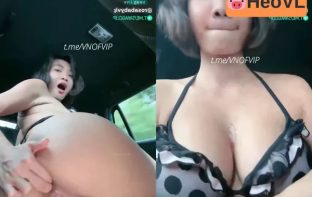 Em Rosababy sục cặc tài xế trên xe || P3